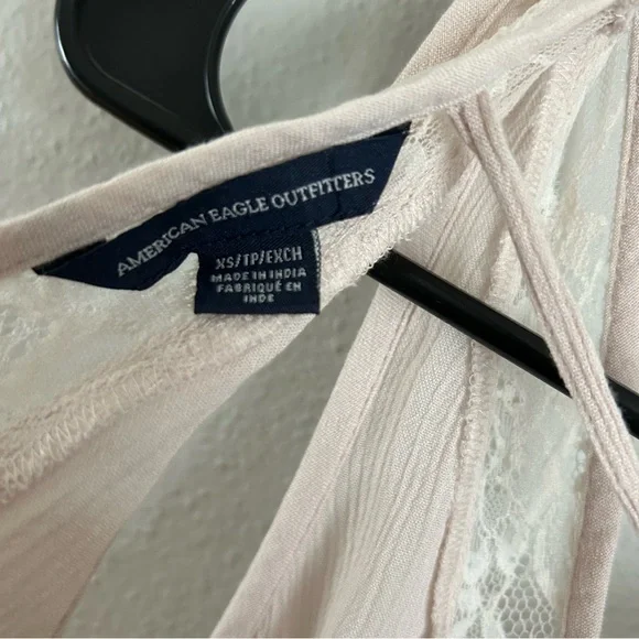 American Eagle Lace Trimmed Tank Top - Picture 4 of 4